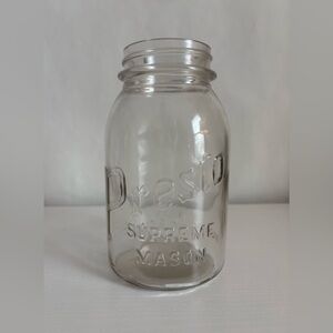 Vintage Presto Supreme Mason Jar